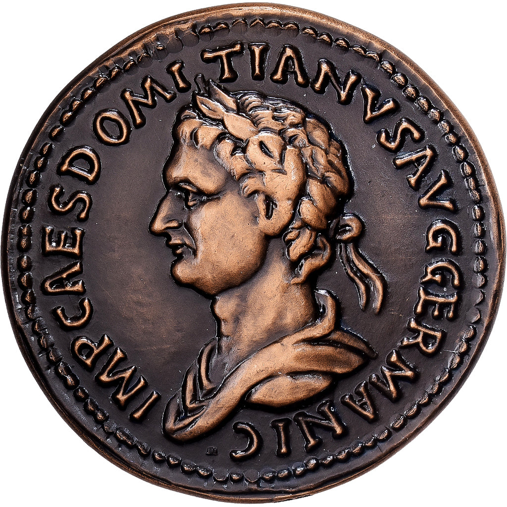 Francia, medalla, Reproduction Monnaie Antique,  Domitien, Bronce, FDC