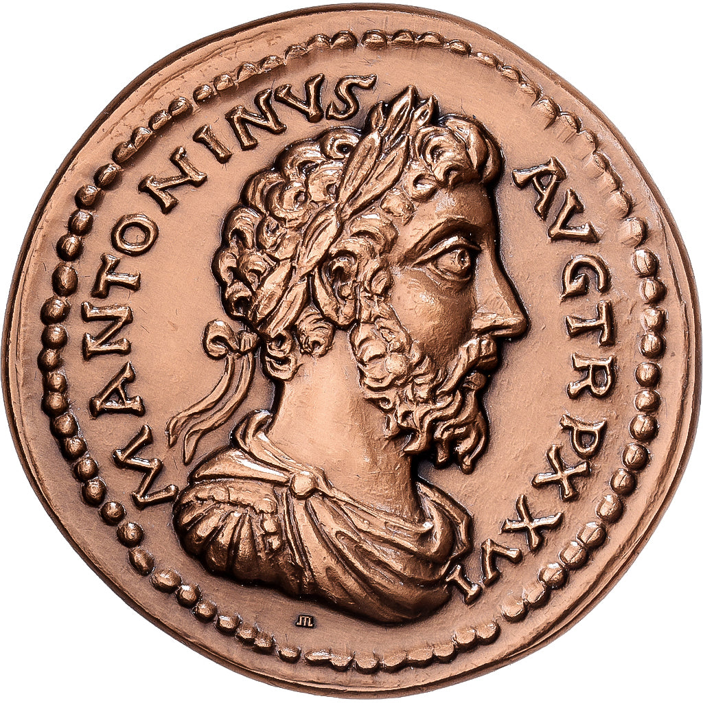 France, Médaille, Reproduction Monnaie Antique, Marc Antoine, Bronze, FDC