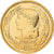 Frankreich, Medaille, Ecu Europa, Marianne, 1993, MDP, Copper-Nickel Gilt