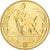 França, medalha, Ecu Europa, Europe Assise, 1984, MDP, Cobre-Níquel Dourado