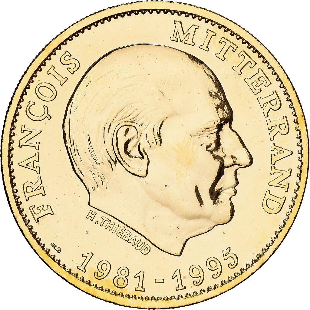 Frankreich, Medaille, François Mitterrand, Président de la République, 1995