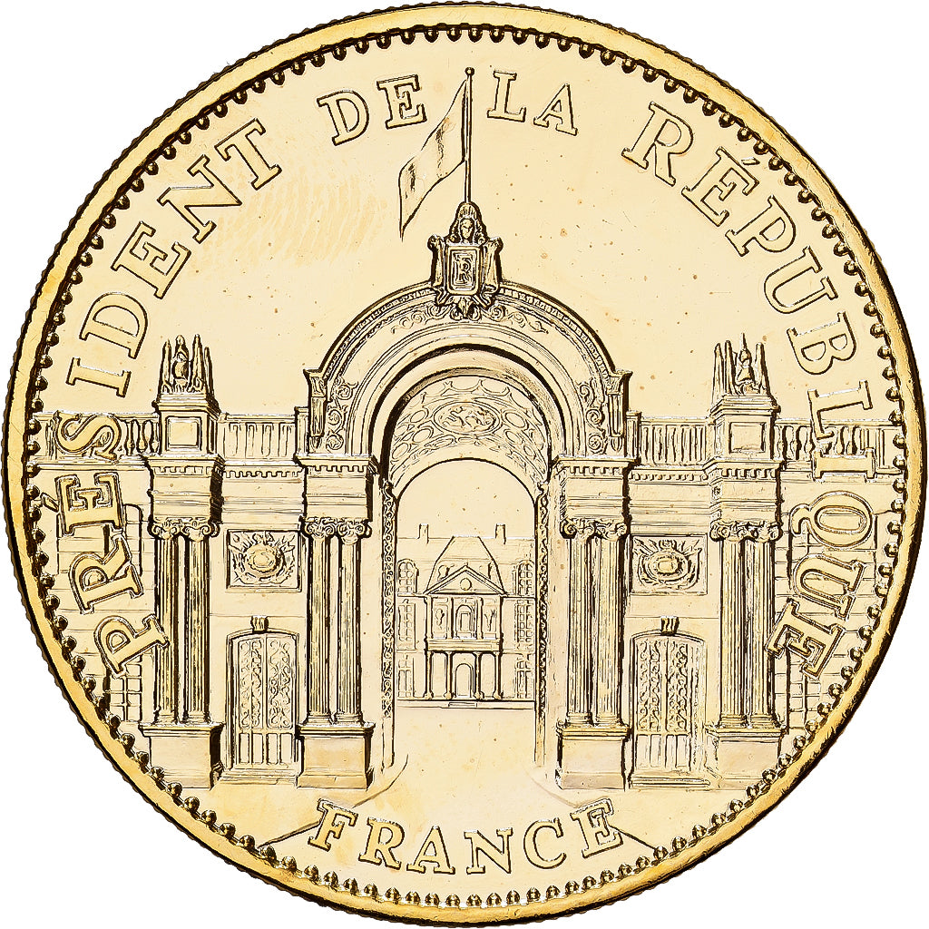 Frankreich, Medaille, François Mitterrand, Président de la République, 1995