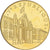 França, medalha, Ve République, Jacques Chirac, 1995, Cobre-Níquel Dourado