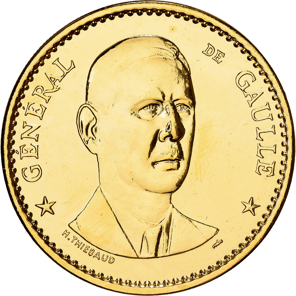 França, medalha, Général de Gaulle, Président de la République