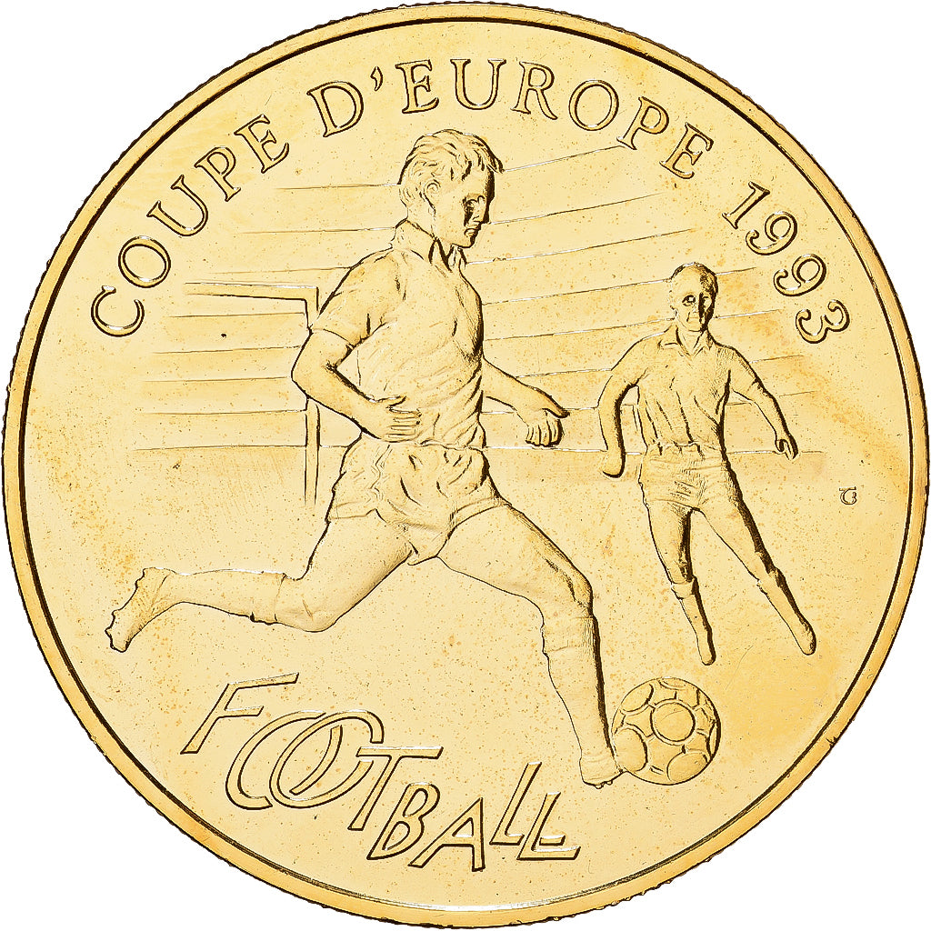 Frankreich, Medaille, Football, Coupe d'Europe, Marseille-Munich, 1993