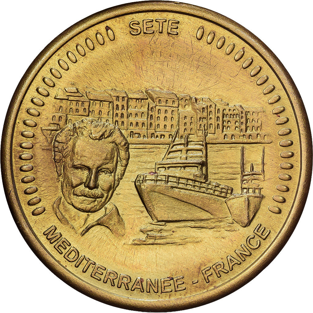 France, Medal, Collection Européenne, Sète, Méditerranée