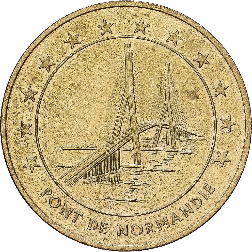 Frankrijk, Euro du Havre, Pont de Normandie, 1996, Tin, ZF