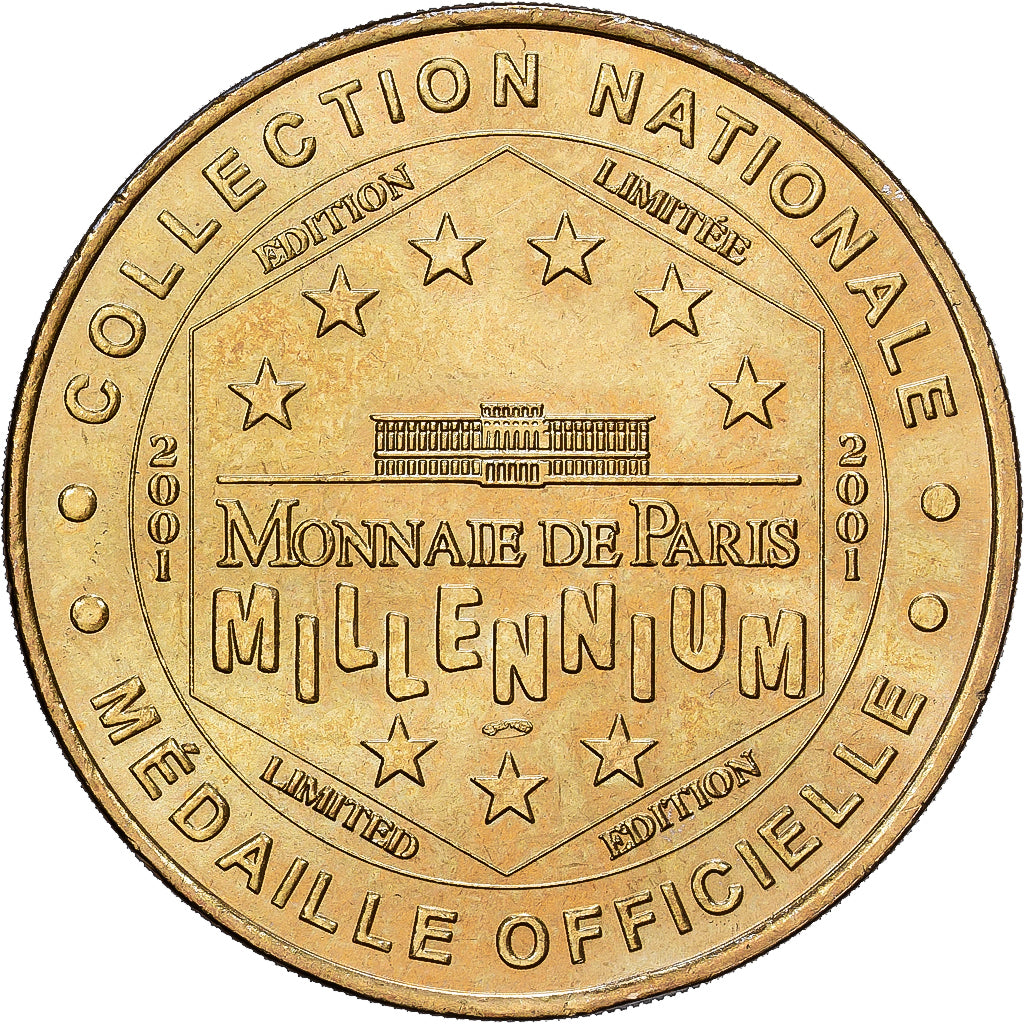 Francja, Tourist token, La Défense - L e toit de la Grande Arche, 2001, MDP