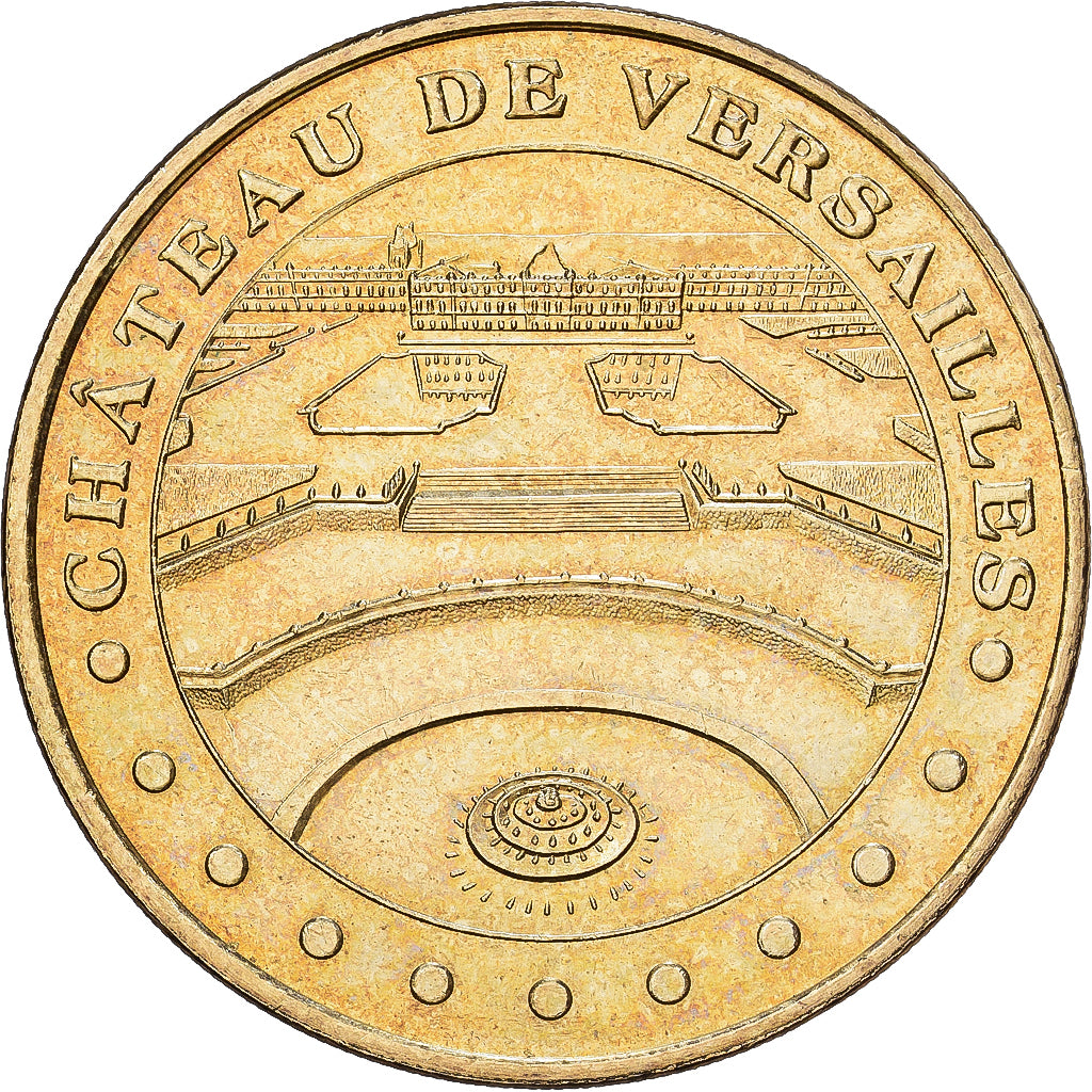 Frankreich, Tourist token, Le Château de Versailles, 2006, MDP, Copper-nickel