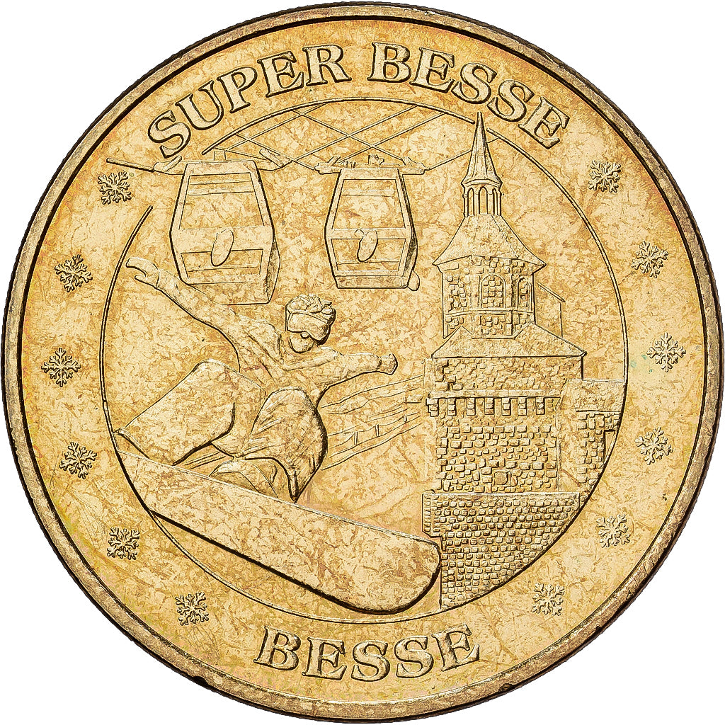 Francja, Token, Super-Besse - Besse n°1, 2011, Miedzionikiel Aluminium, MDP