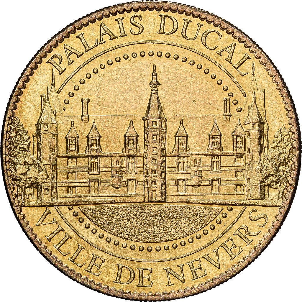 Frankrijk, Token, Nevers - Palais Ducal, 2011, Copper-nickel Aluminium, Arthus