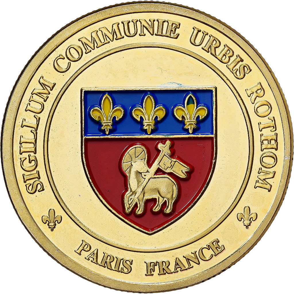France, Token, Grande Horloge de Rouen, Copper-nickel Aluminium, AU(55-58)