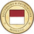 Monaco, Token, Monaco -  Musée Océanographique, Copper-nickel Aluminium