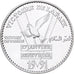 France, Medal, Libération du Koweit, Victoire de la Paix, 1991, Silver