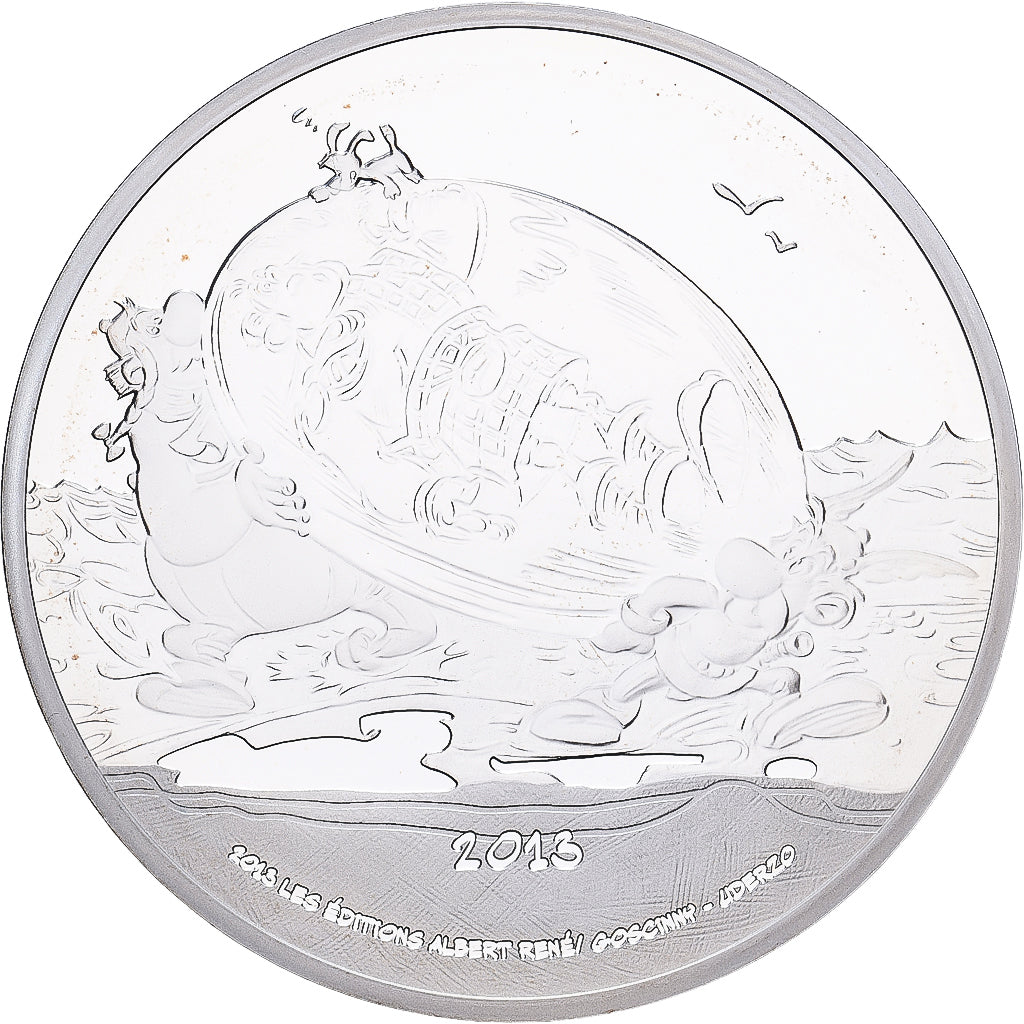 Frankrijk, 10 Euro, Astérix chez les Pictes, Proof, 2013, MDP, Zilver, FDC