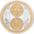 Niemcy, medal, Precious Treasuries, 1 Deutschemark, Srebro platerowane miedzią