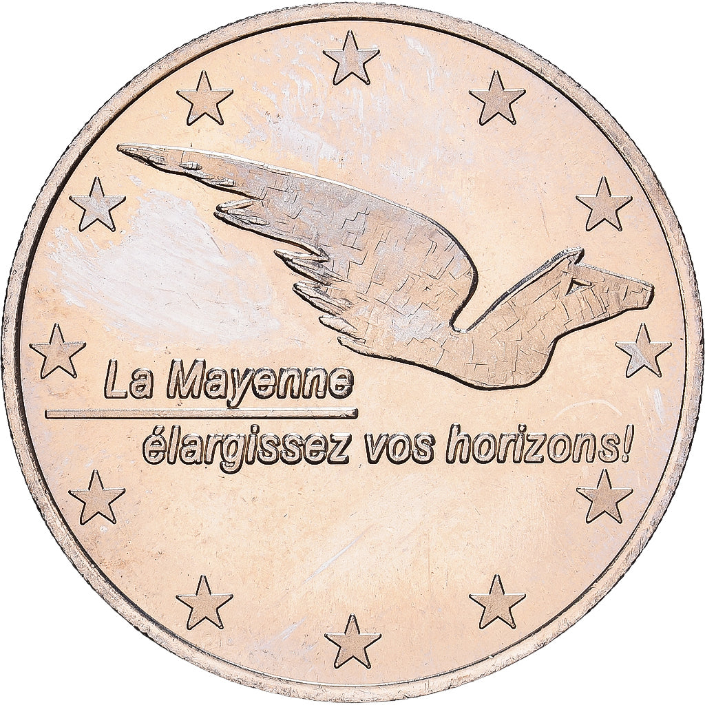 Francia, 2 Euro, Département de la Mayenne, 1997, N.C., SPL