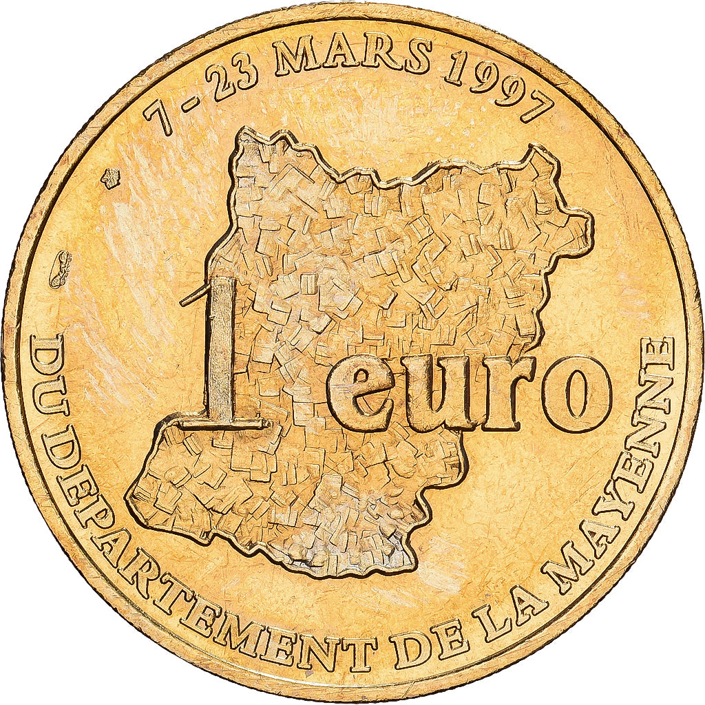 Francia, Euro, Département de la Mayenne, 1997, N.C., SPL