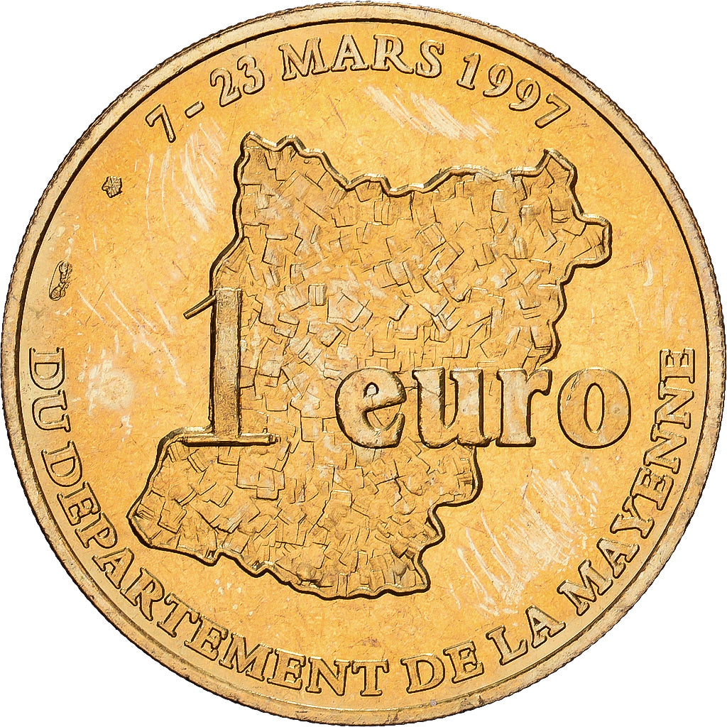 Francia, Euro, Département de la Mayenne, 1997, N.C., SPL