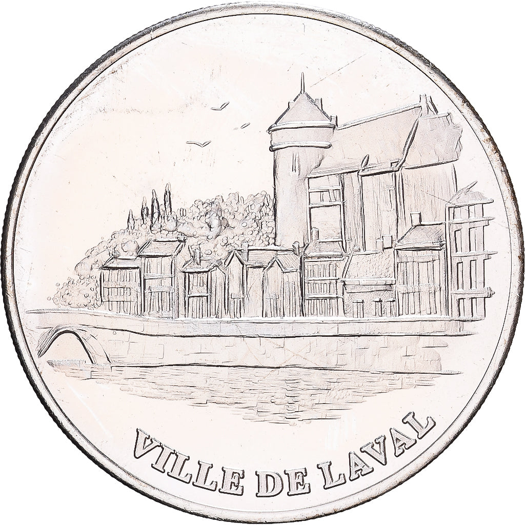 Francia, 20 Euro, Ville de Laval, 1997, Argento, SPL
