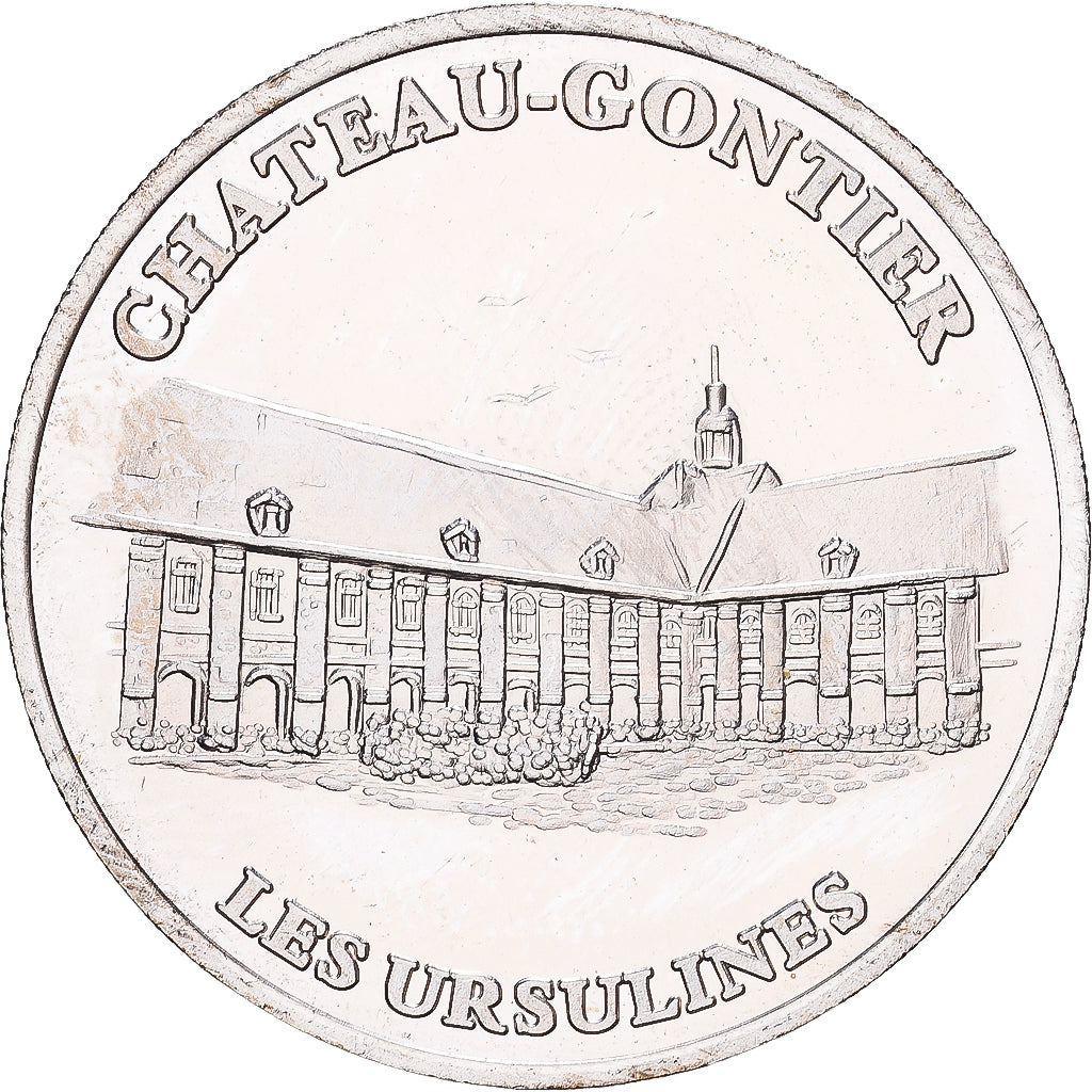 Francia, 20 Euro, Château-Gontier, Les Ursulines, 1997, Argento, SPL