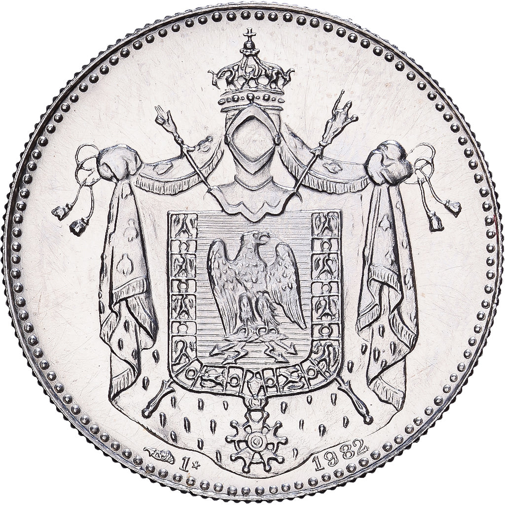 Francia, medalla, Napoléon III, Empereur, 1982, Plata, FDC