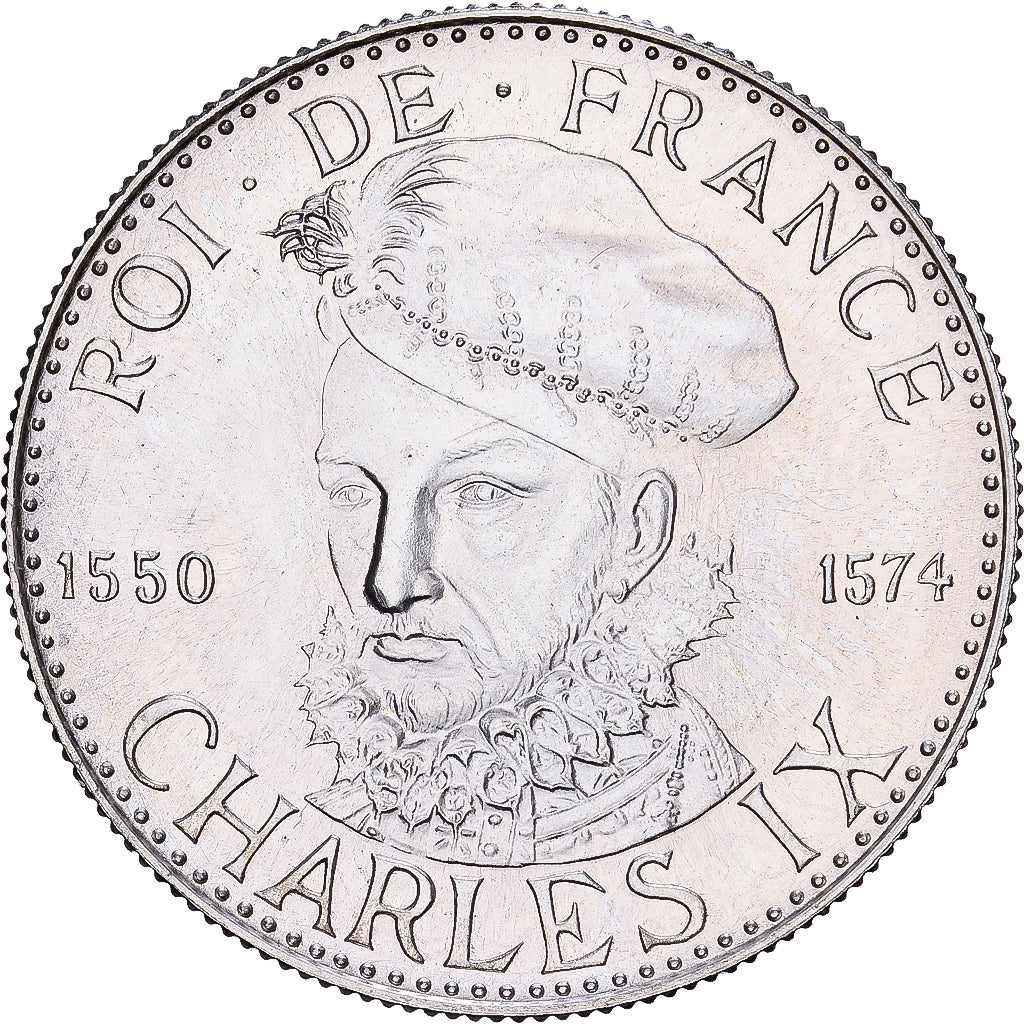 Frankreich, Medaille, Charles IX  , Roi de France, 1982, Silber, STGL
