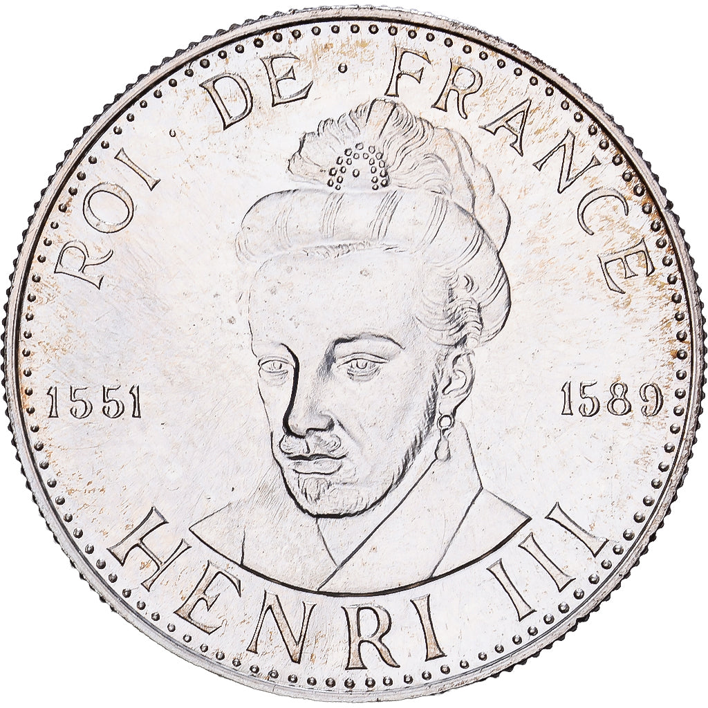 Francia, medalla, Roi de France, Henri III, 1982, Plata, FDC