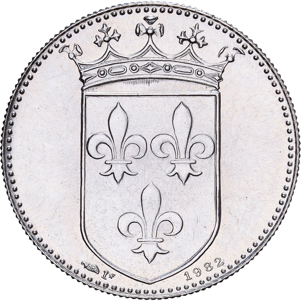 Francia, medalla, Roi de France, Henri III, 1982, Plata, FDC