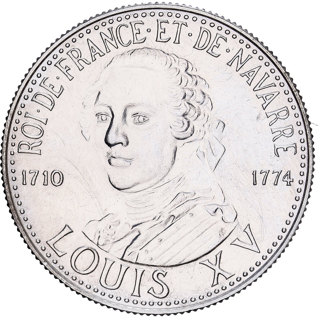 Francia, medaglia, Roi de France, Louis XV, 1982, Argento, FDC