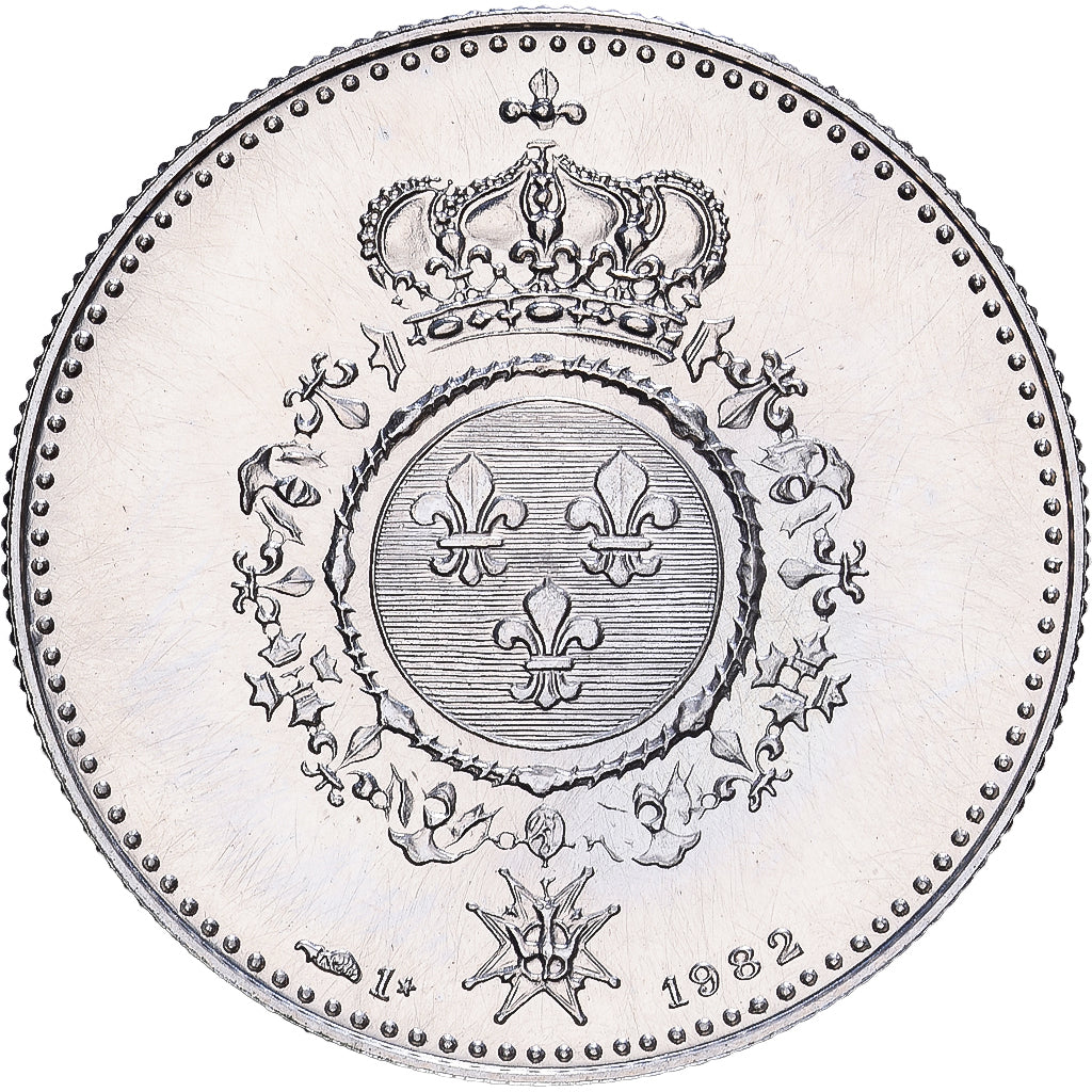 Francia, medaglia, Roi de France, Louis XV, 1982, Argento, FDC