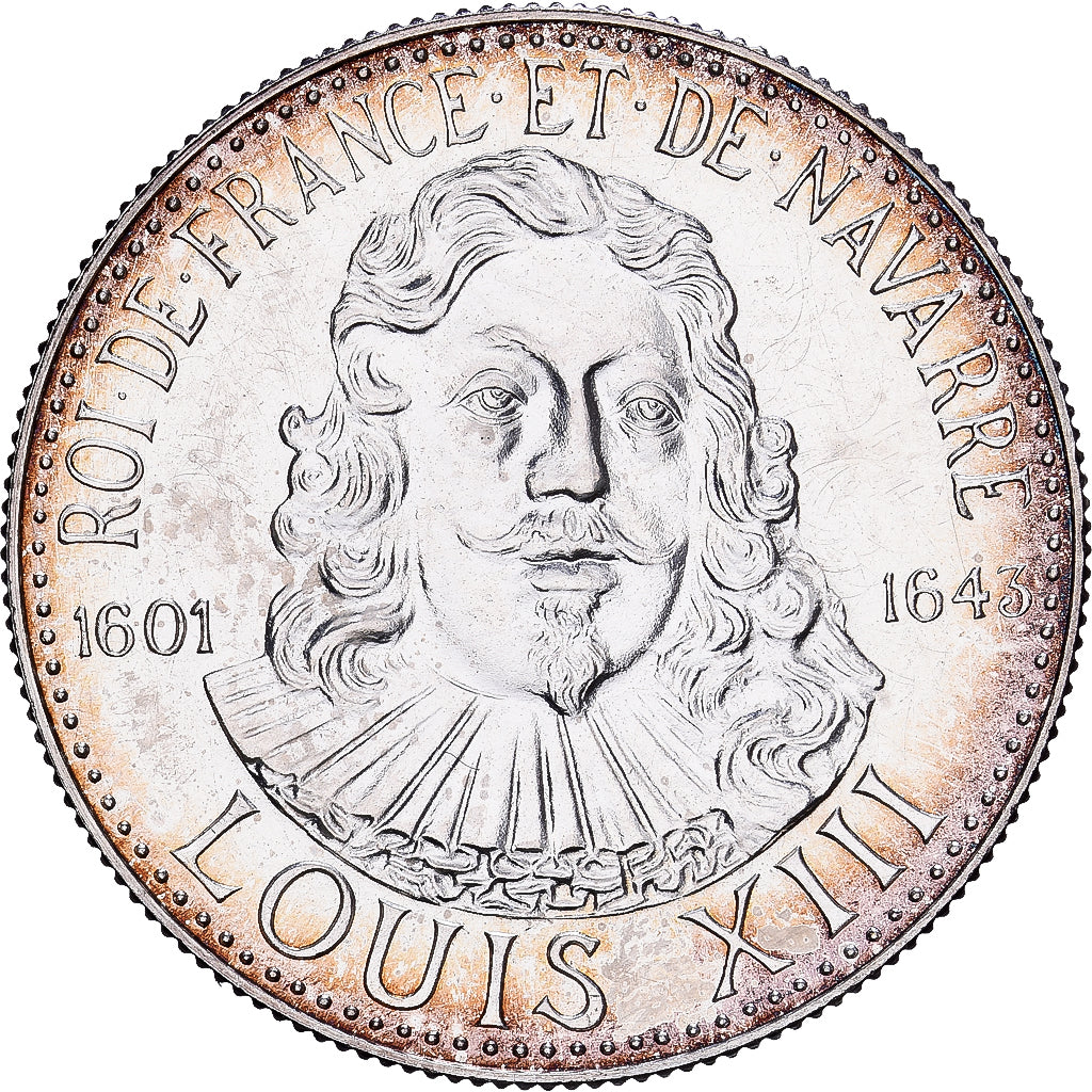 Frankreich, Medaille, Roi de France, Louis XIII, 1982, Silber, STGL