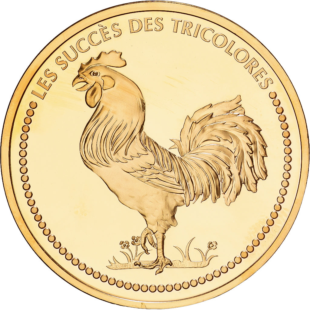 Frankreich, Medaille, Coupe du Monde de Football au Mexique, 1986, Copper Gilt