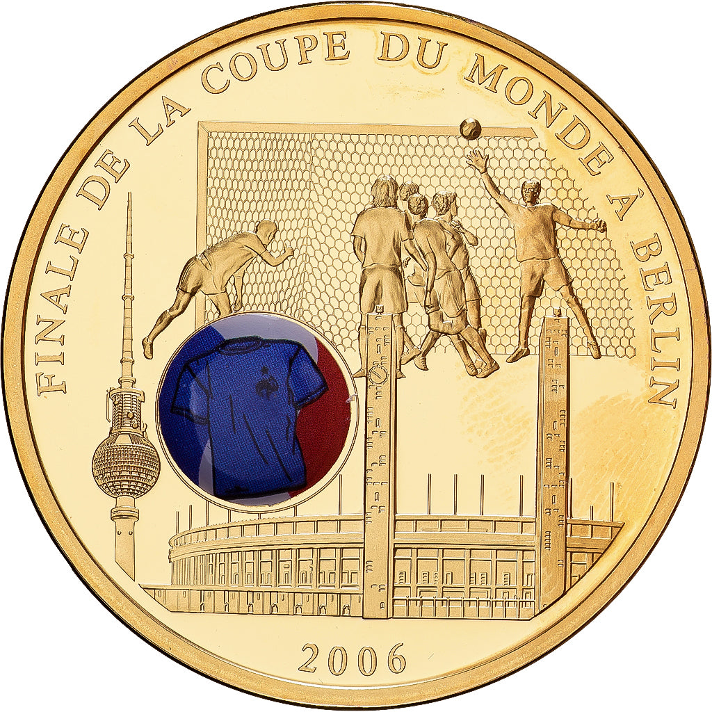 Frankreich, Medaille, Finale de la Coupe du Monde à Berlin, 2006, Copper Gilt