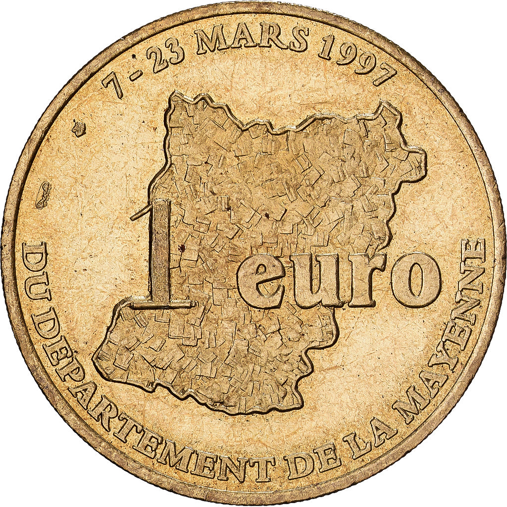 Francia, Euro, Département de la Mayenne, 1997, Sin información, MBC