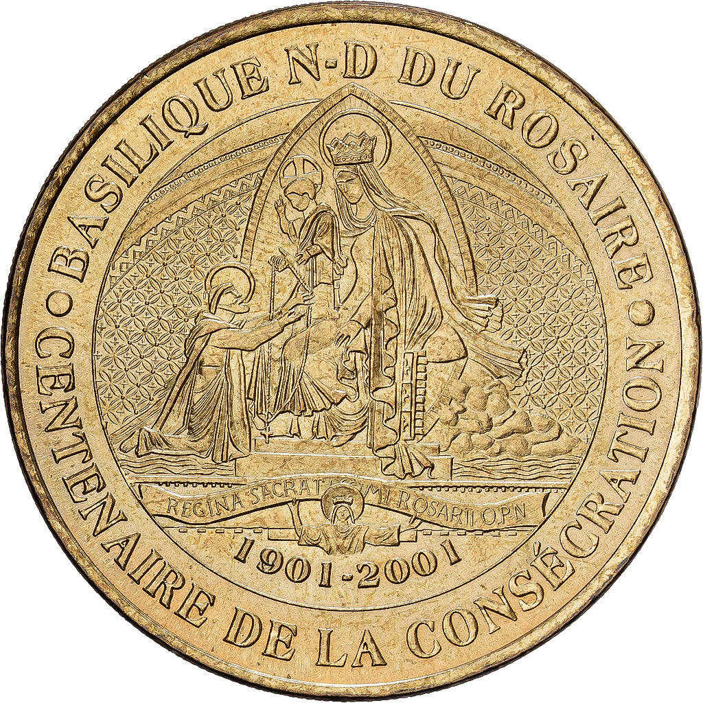 Frankrijk, Token, Sanctuaire de Notre Dame du Rosaire, Lourdes, 2001