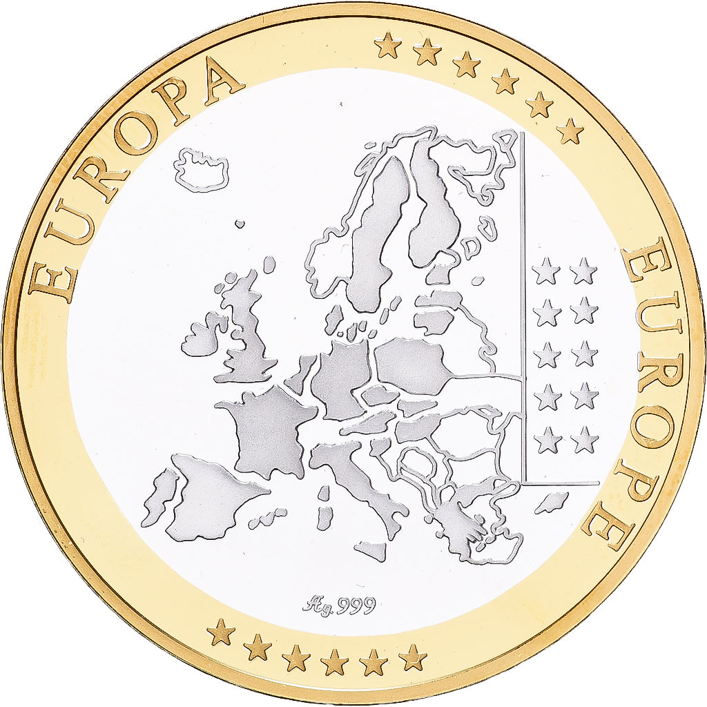 Spain, Medal, Europa, Silver, MS(65-70)