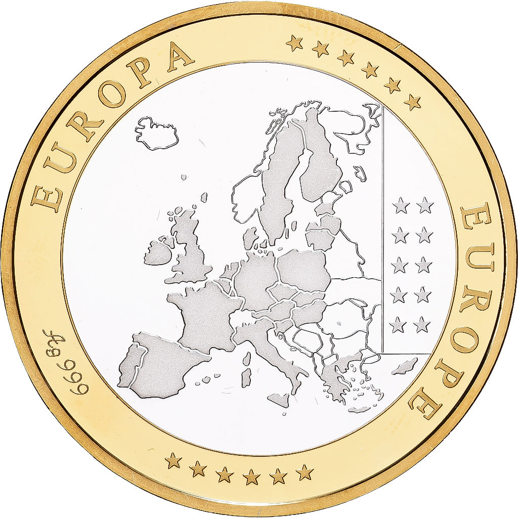 Slovenia, Medal, Europa, Silver, MS(65-70)