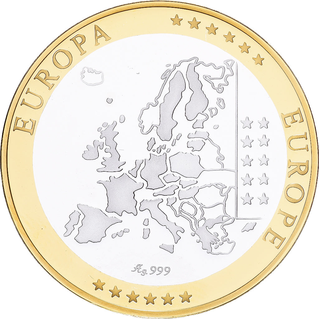 CIUDAD DEL VATICANO, medalla, Europa, Plata, FDC