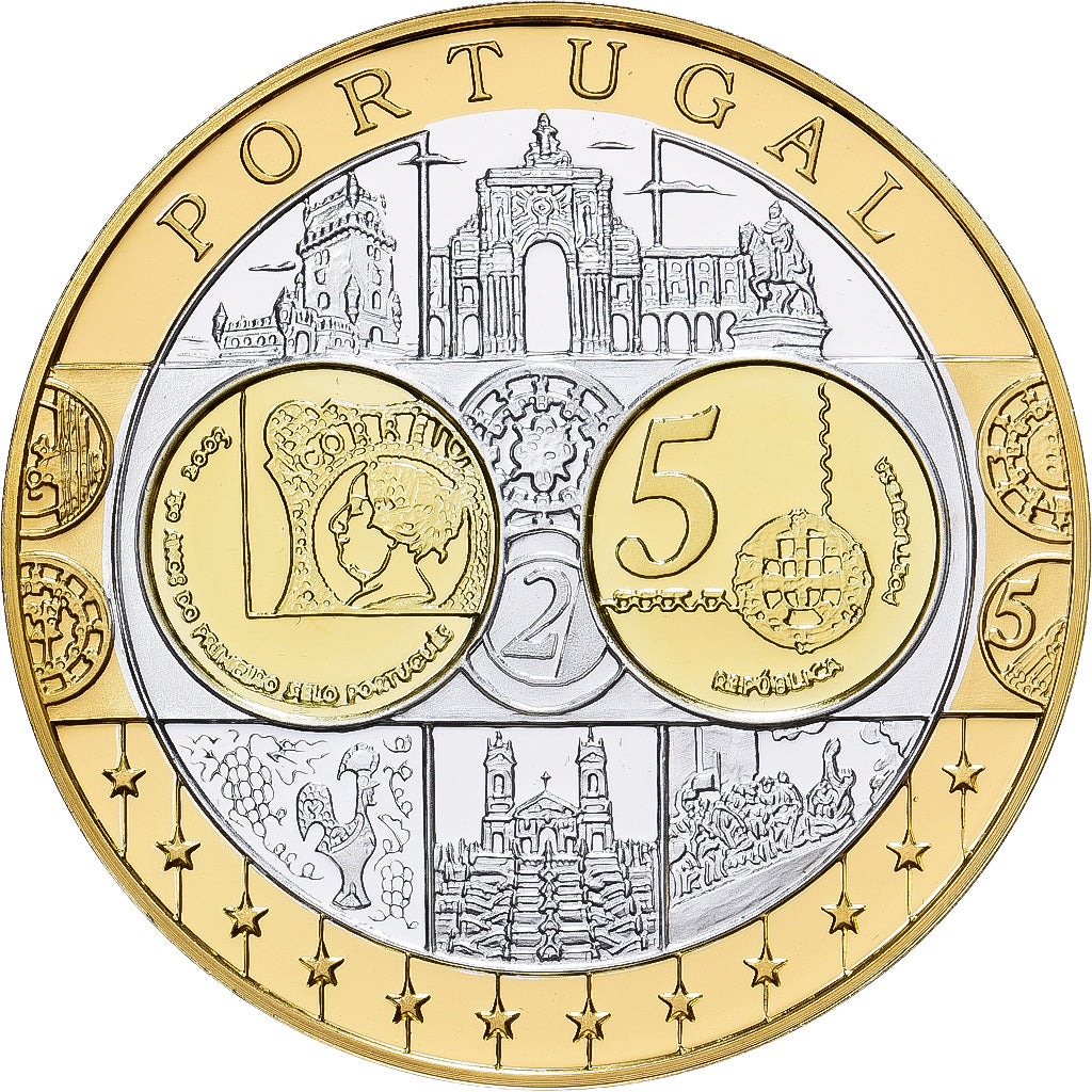 Portugal, Medal, Europa, Silver, MS(65-70)