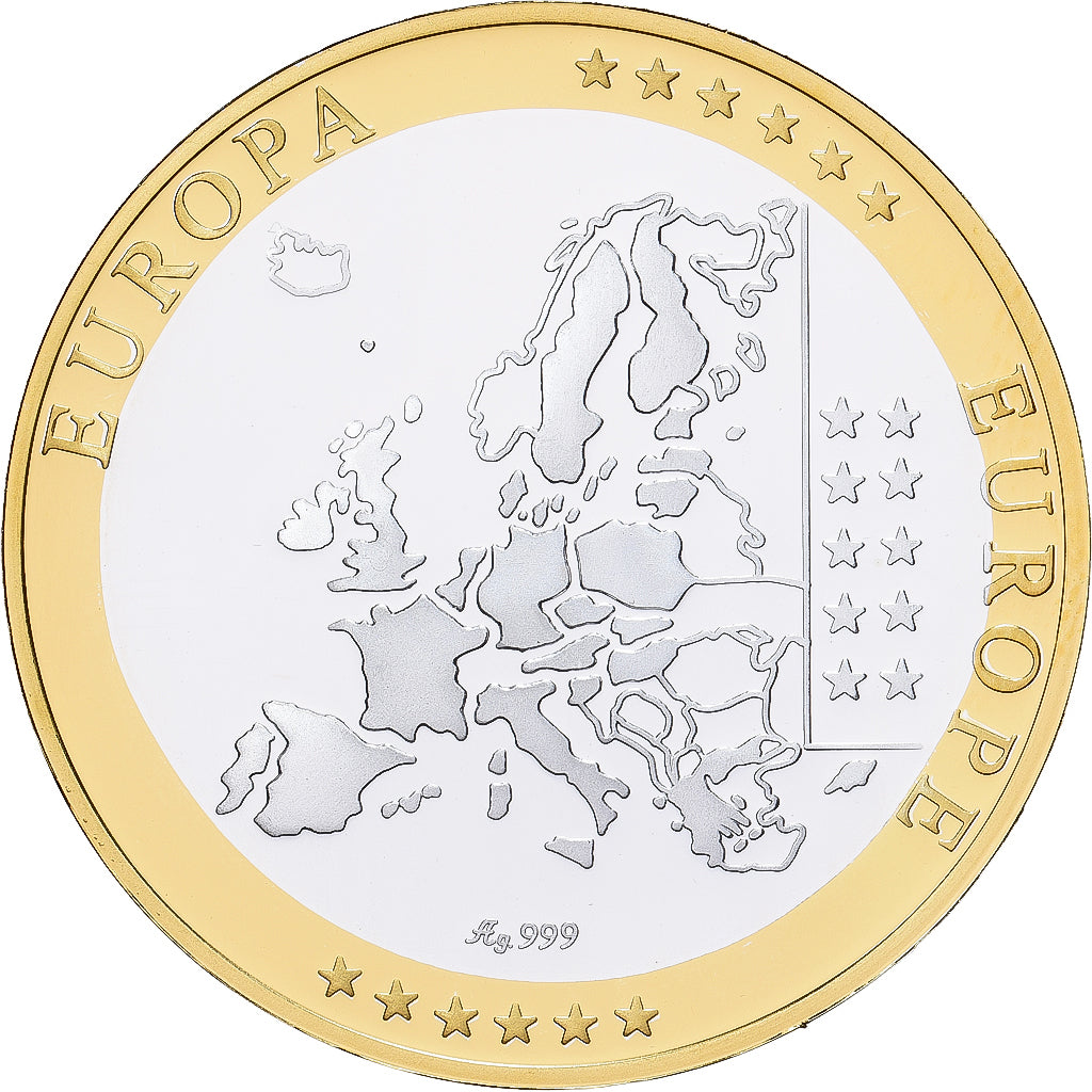 Portugal, Medal, Europa, Silver, MS(65-70)