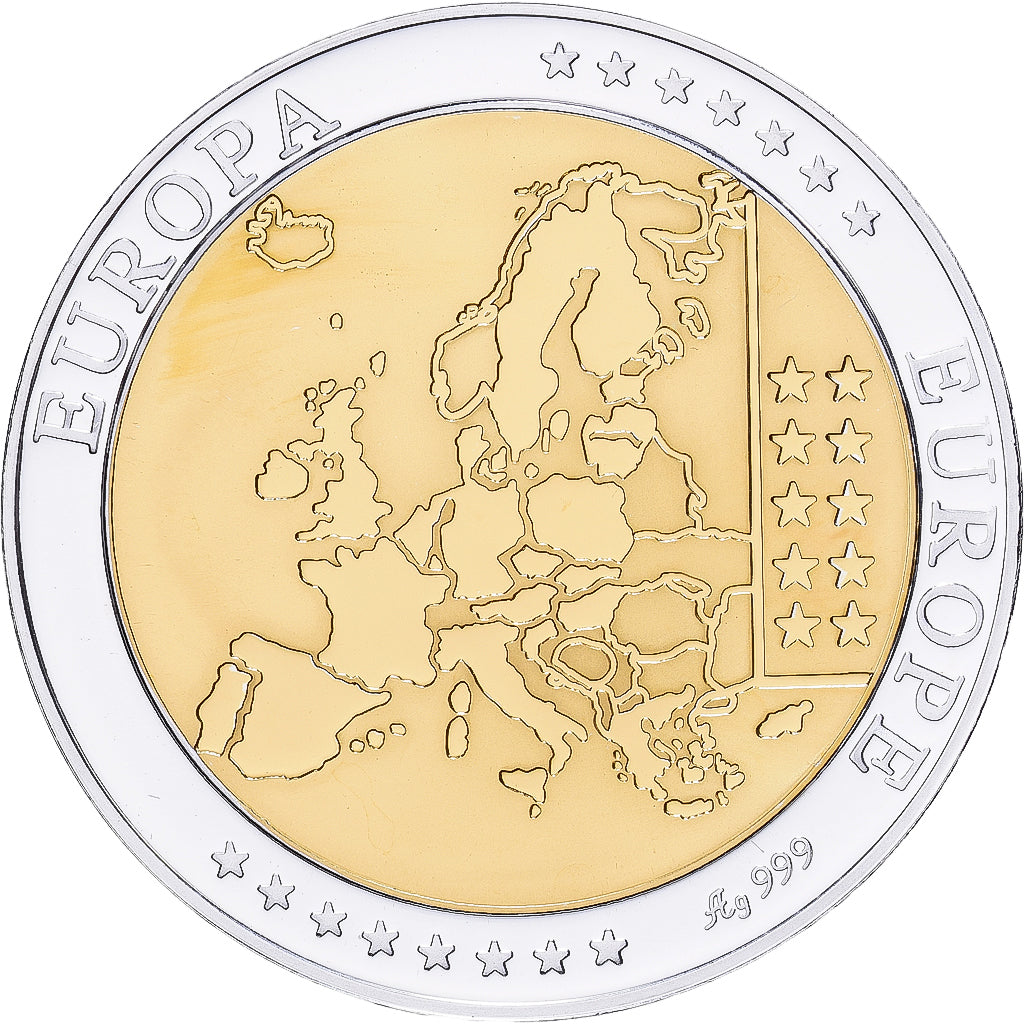 Slovaquie, Médaille, Europa, Argent, FDC