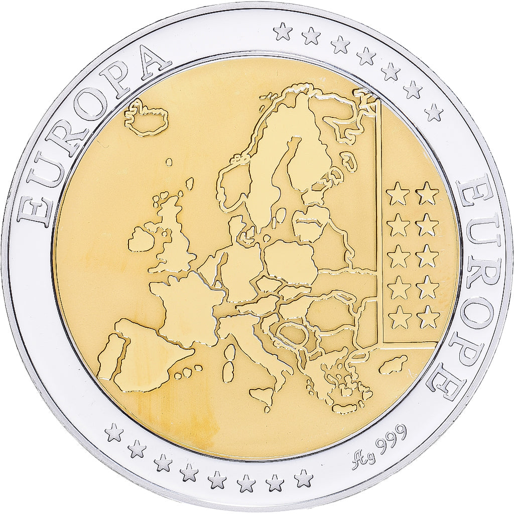 Malte, Médaille, Europa, Argent, FDC