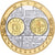 Malta, medalha, Europa, Prata, MS(65-70)