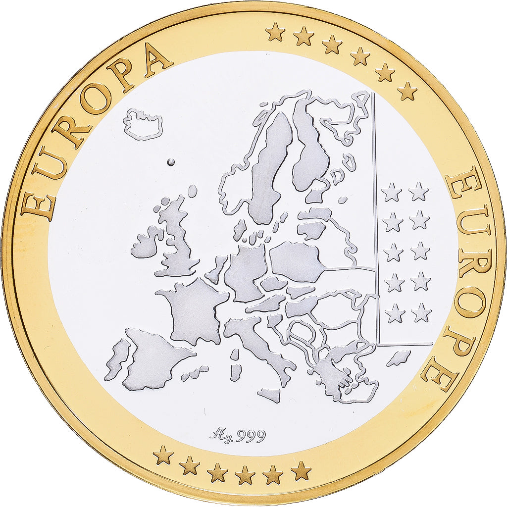 Netherlands, Medal, Europa, Silver, MS(65-70)