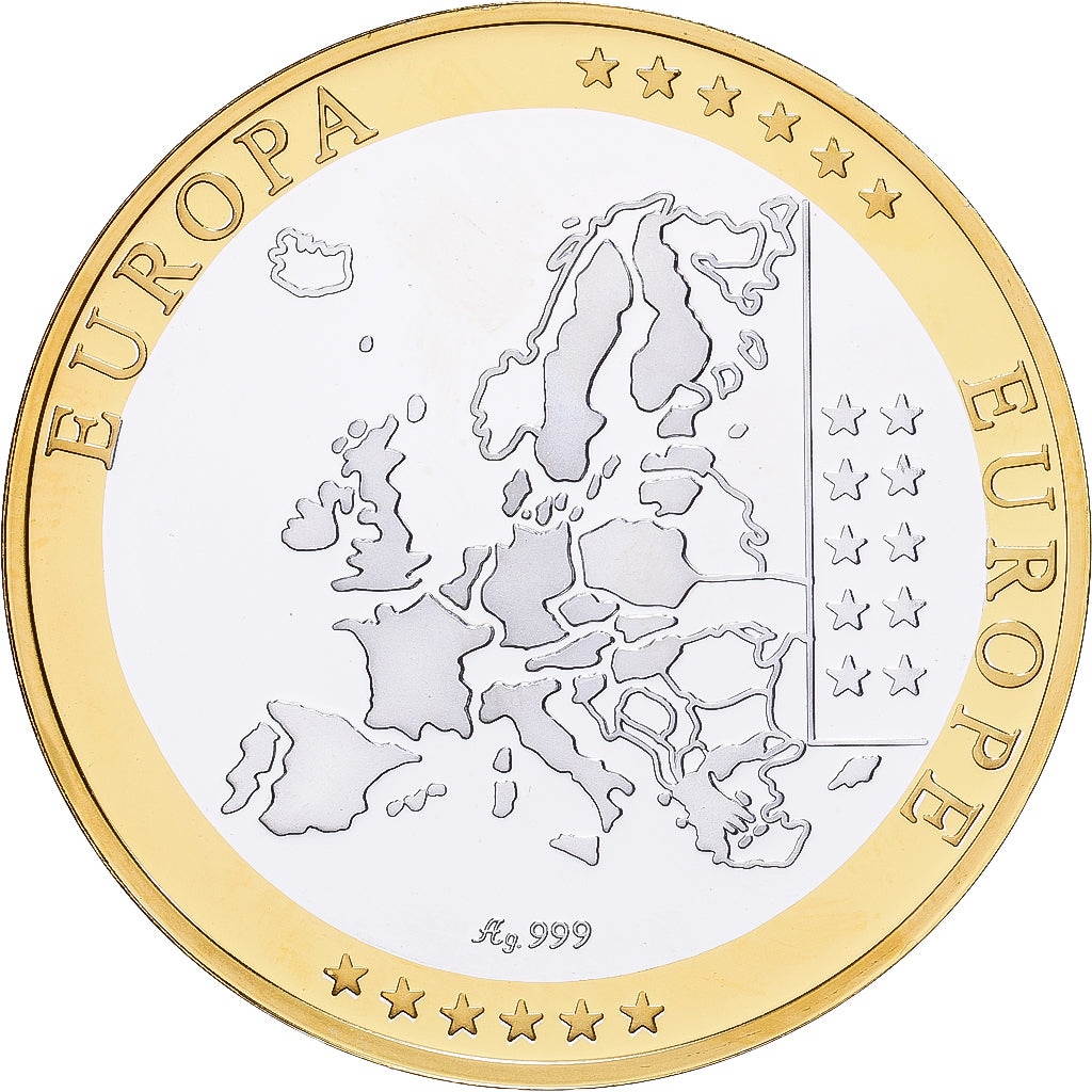 Cypr, medal, Europa, Srebro, MS(65-70)