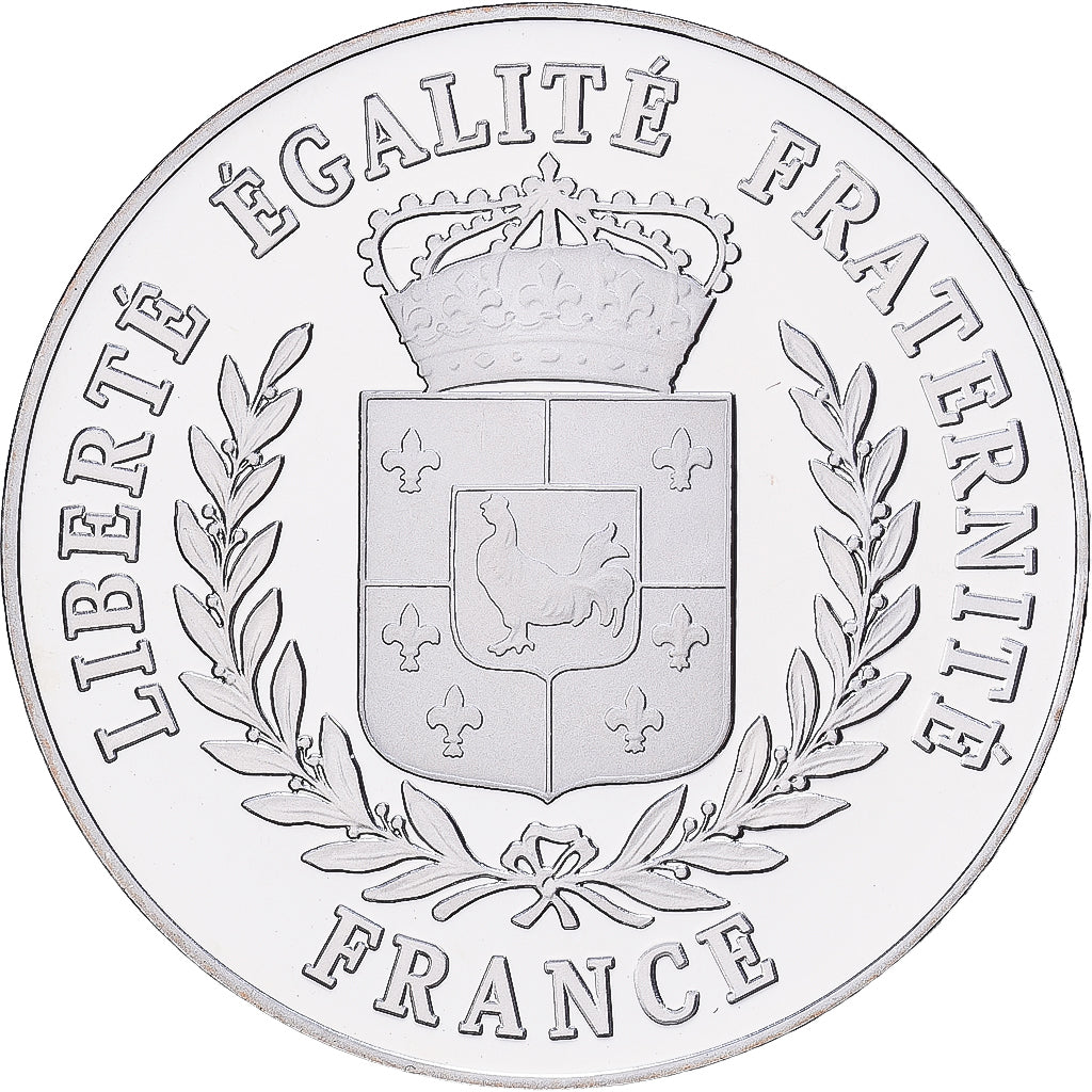 Frankreich, Medaille, Contes et Fables, Le Lion et le Moucheron, Silber, UNZ+