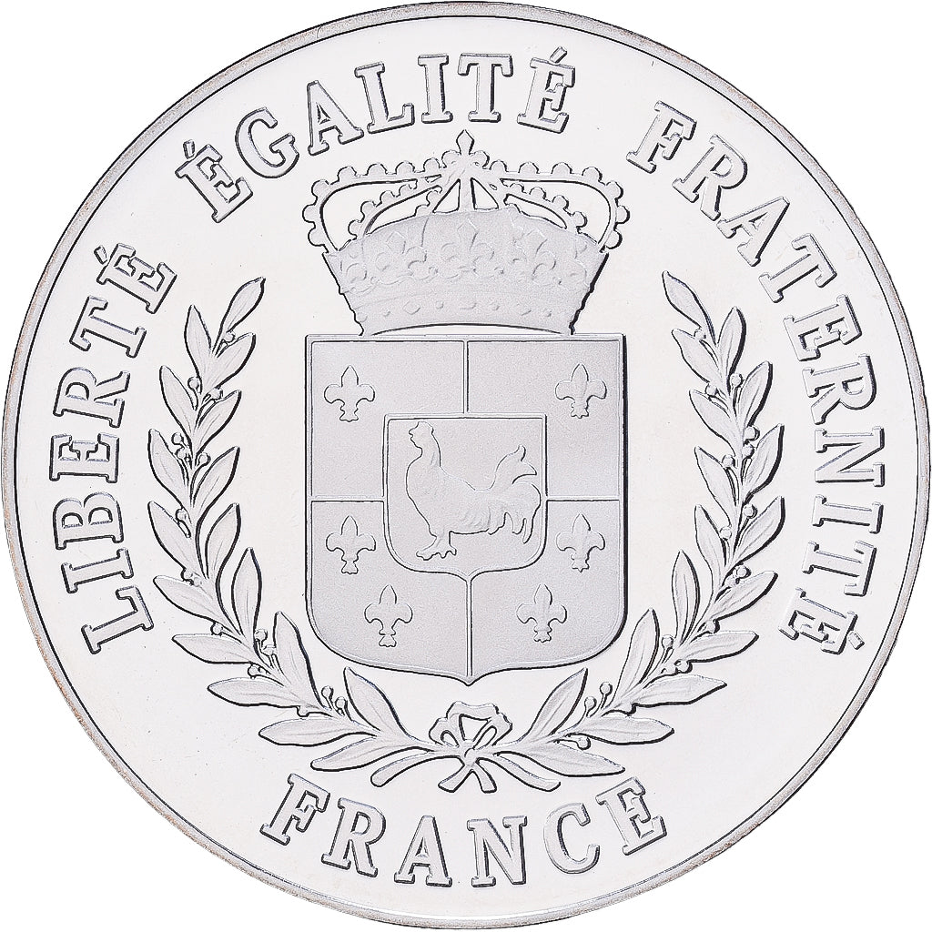 Francia, medaglia, Contes et Fables, Le Corbeau et le Renard, Argento, FDC