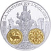 Frankreich, Medaille, 2000 Ans d'Histoire Monétaire, Agnel d'Or, Silber, STGL