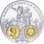 Francia, medalla, Histoire Monétaire, Napoléon Ier, 1 Franc An 14, Plata, FDC